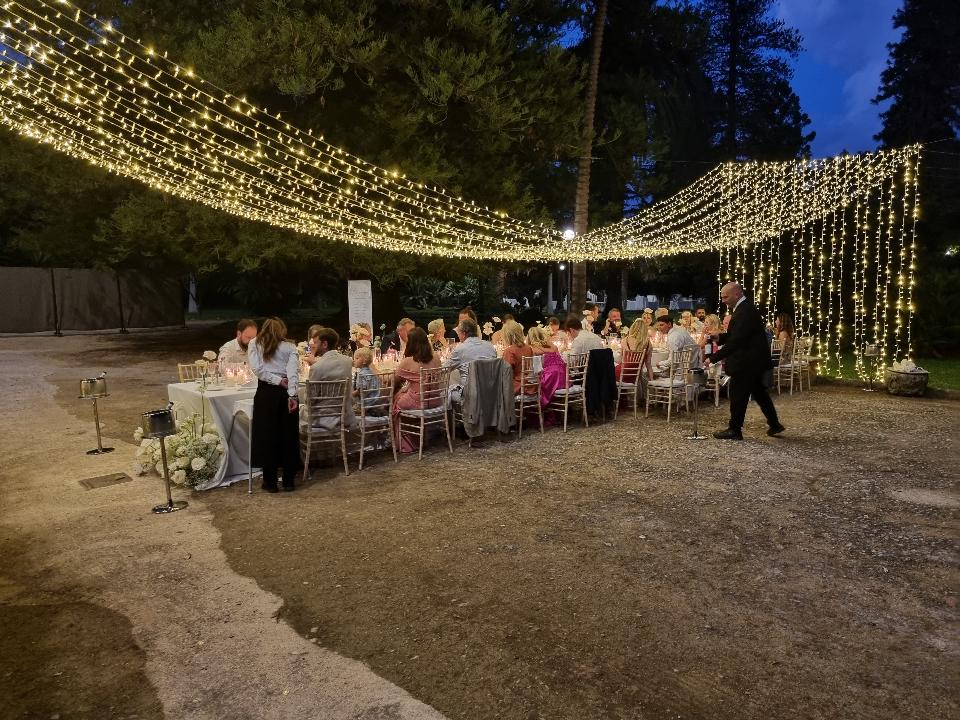 CIELO STELLATO MICROLUCI Luminarie Matrimonio