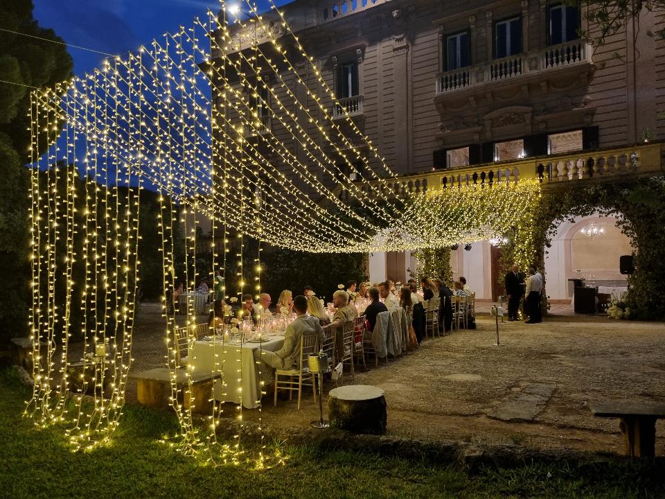 CIELO STELLATO MICROLUCI Luminarie Matrimonio