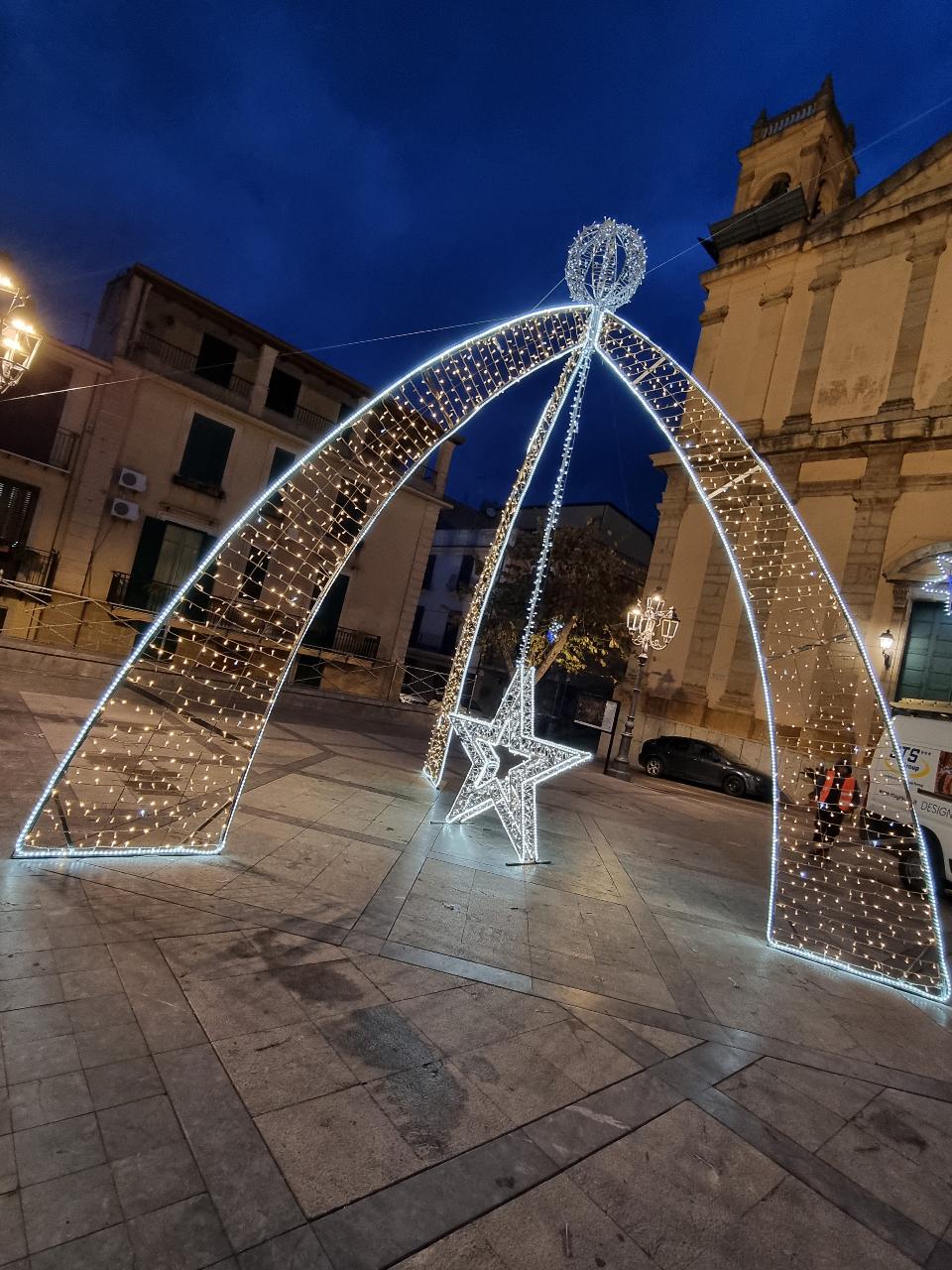 STRUTTURA JADA Luminarie Natalizie per Piazze