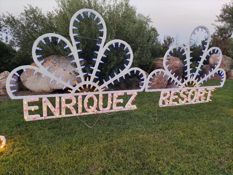 INSEGNE e SCRITTE LUMINARIE PERSONALIZZATE Luminarie d'arredo Scritte Luminose