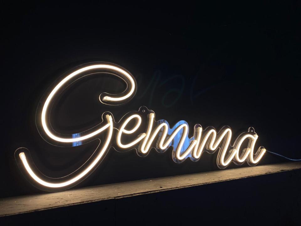 SCRITTE FLEX LED PERSONALIZZATE Luminarie d'arredo Scritte Luminose