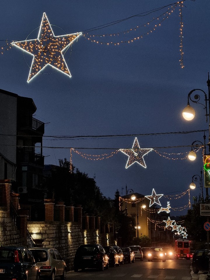 STELLA 5 PUNTE Luminarie Natalizie per Piazze e Spazi Pubblici