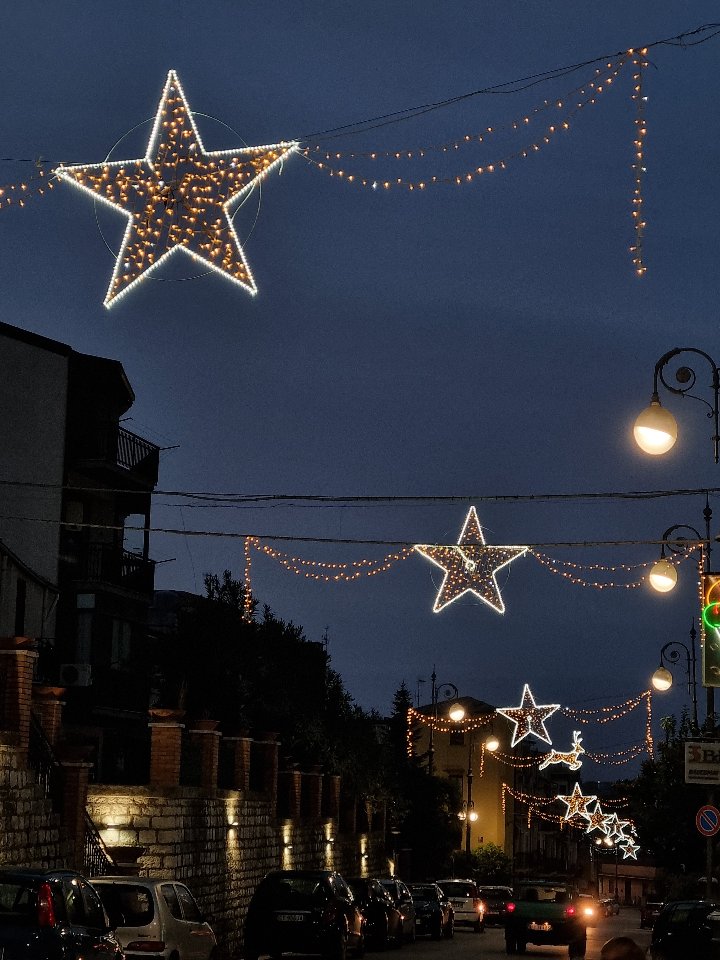 STELLA 5 PUNTE Luminarie Natalizie per Piazze e Spazi Pubblici