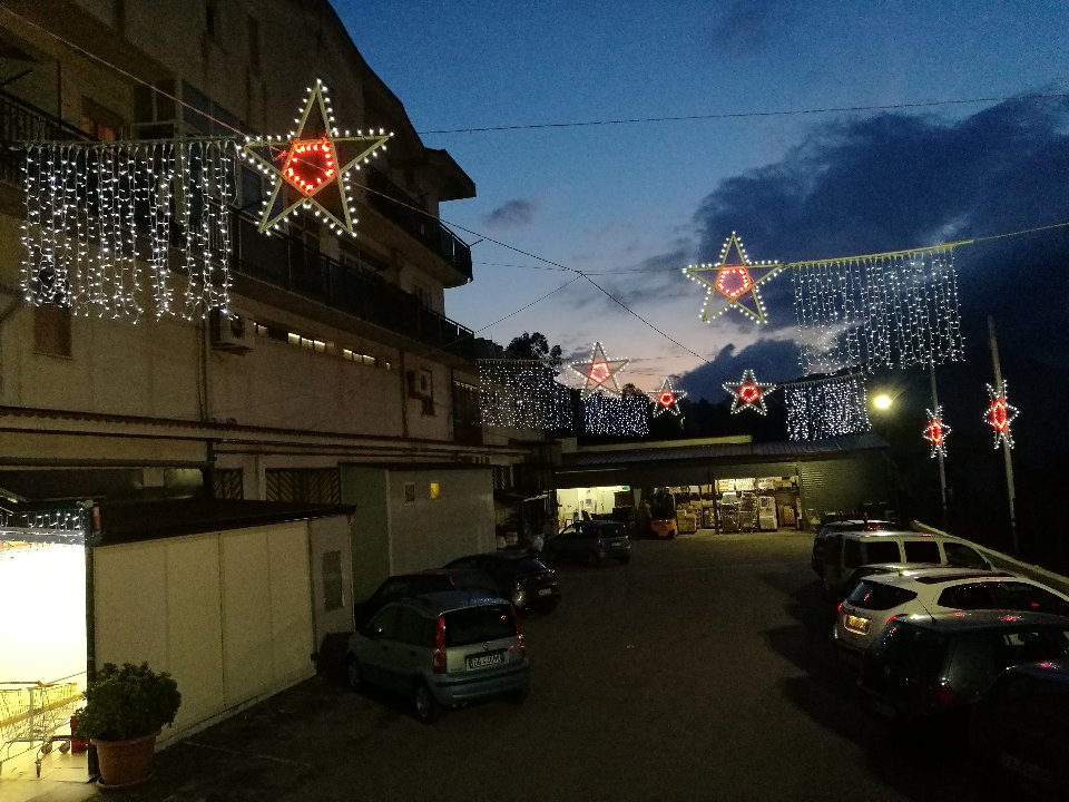 STELLA 5 PUNTE Luminarie Natalizie per Piazze e Spazi Pubblici