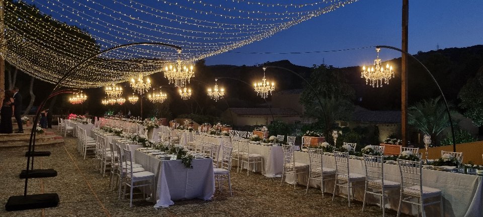 LAMPADARIO CRISTALLO CANDELIERE SOSPENSIONE PIANTANA Luminarie Matrimonio