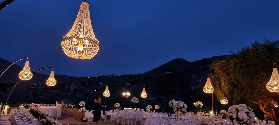 LAMPADARIO STILE IMPERO ANNI 20 Luminarie Matrimonio