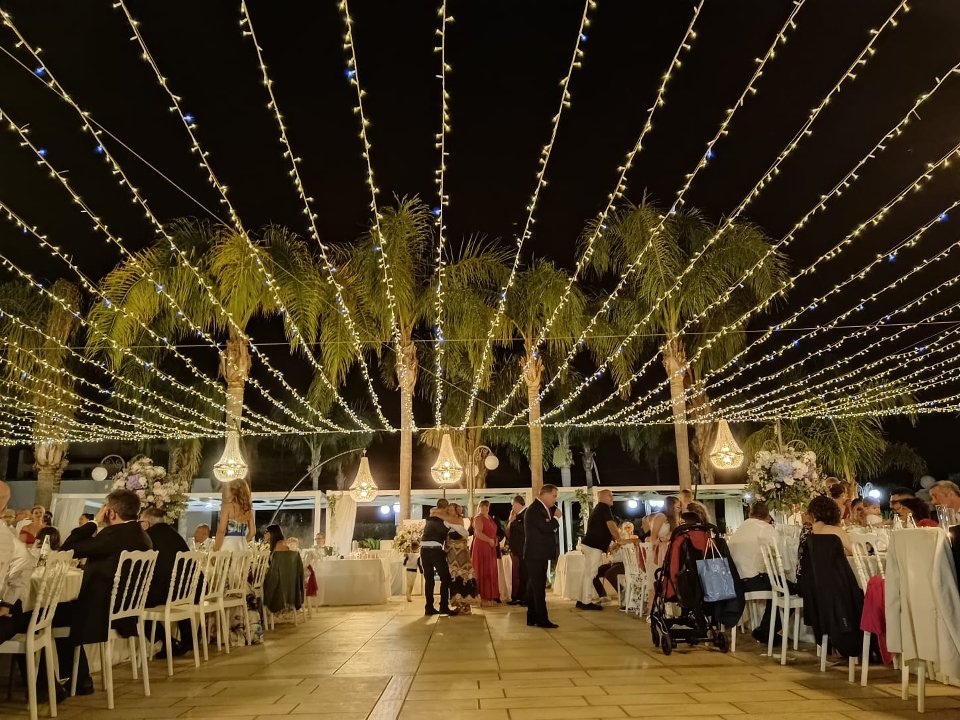 CIELO STELLATO MICROLUCI Luminarie Matrimonio