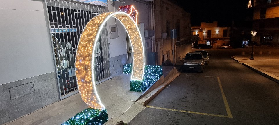 PALLA INGRESSO JINY 3D Luminarie Natalizie per Piazze