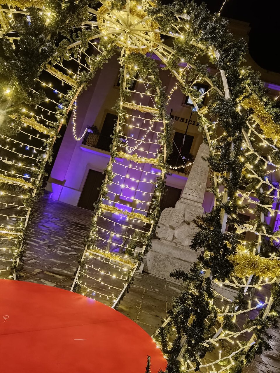 PALLA 3D a 6 Ingressi Luminarie Natalizie per Piazze