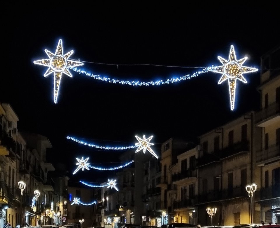 STELLA LAS VEGAS Luminarie Natalizie per Strade