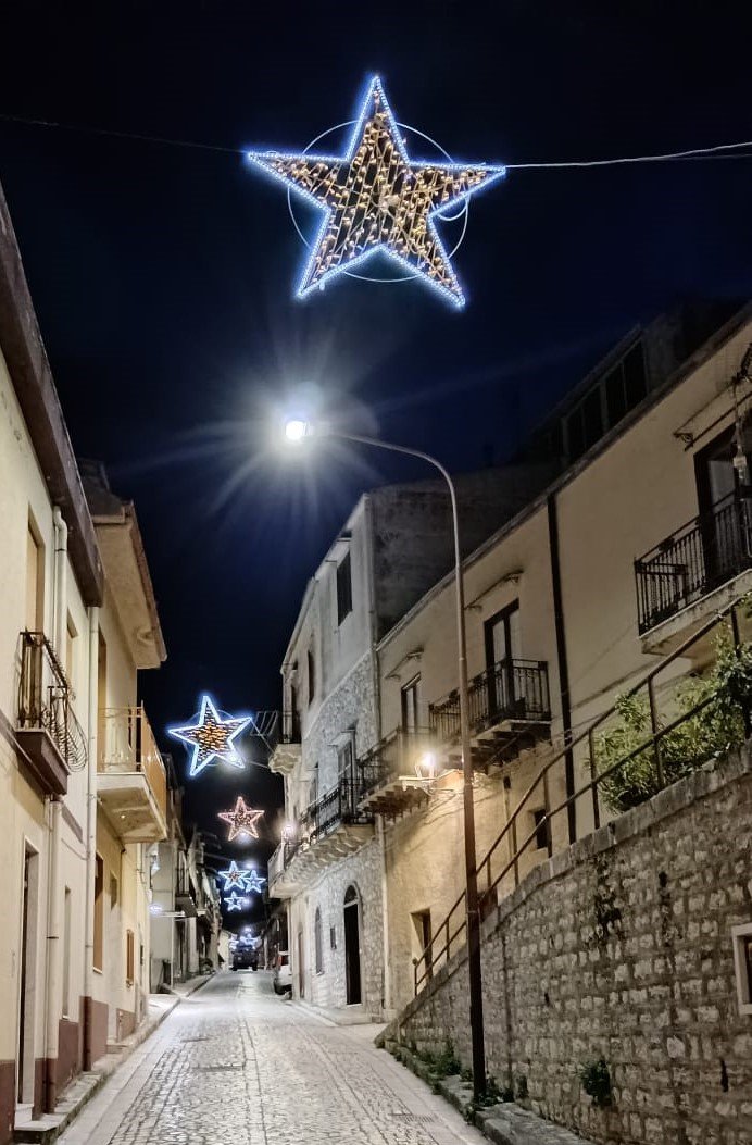 STELLA CINQUE PUNTE Luminarie Natalizie per Strade