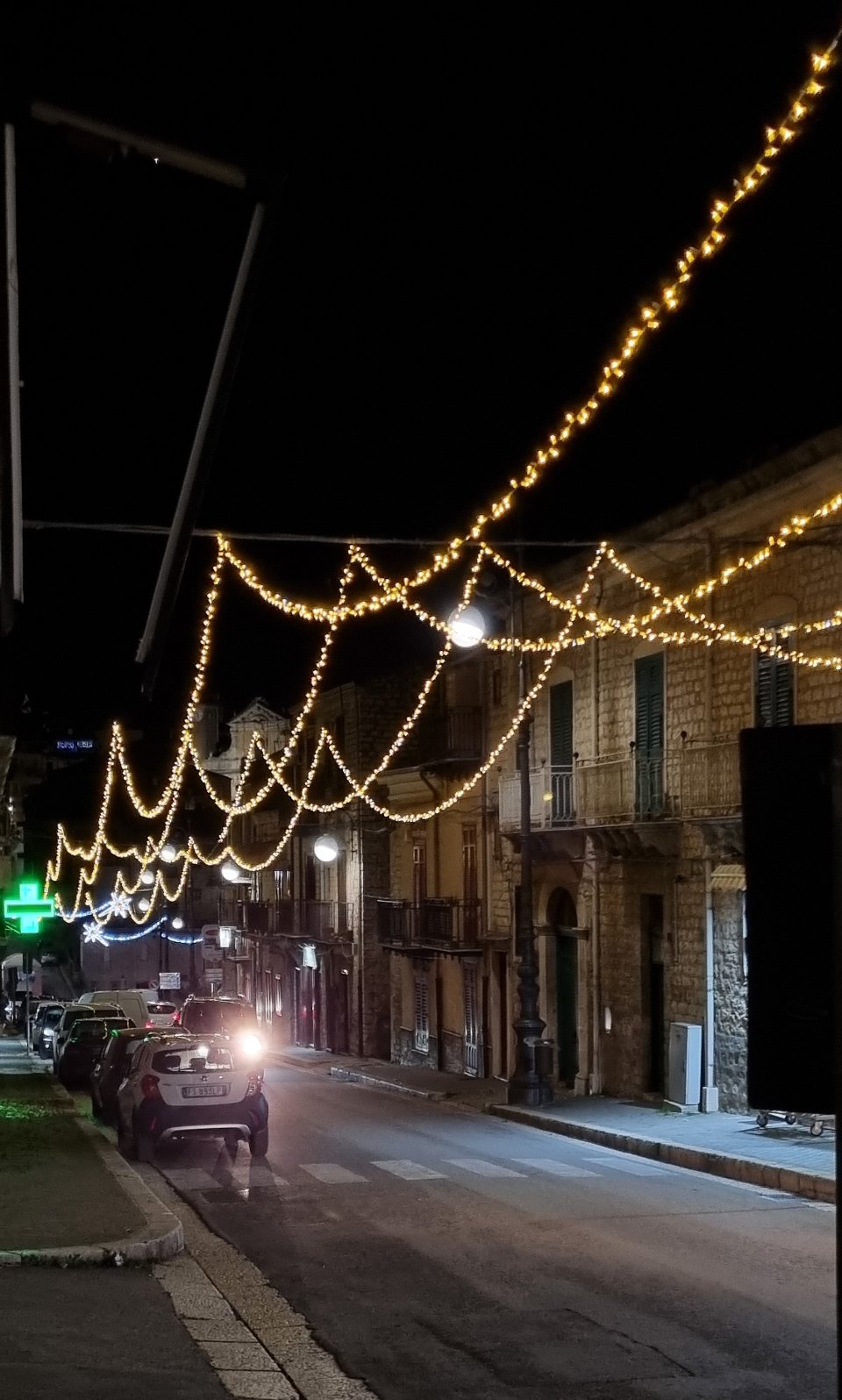 FILARE DI STRINGHE MINILUCCIOLE Luminarie Natalizie per Strade