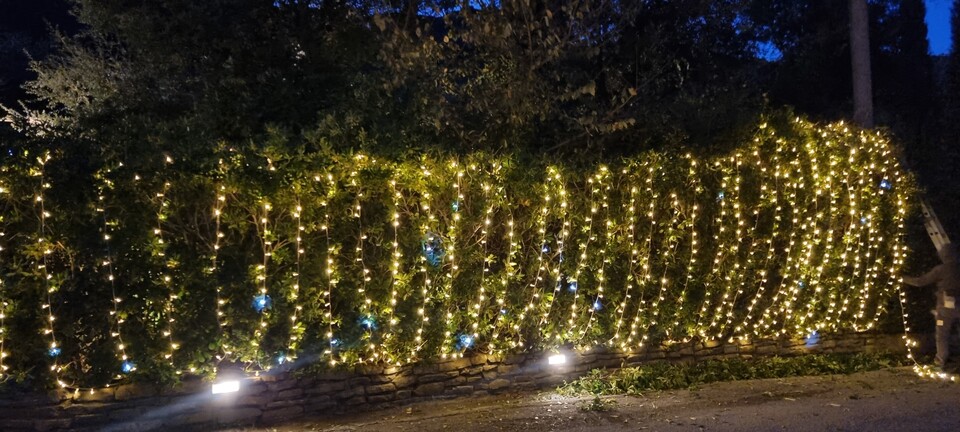 ALBERI MINILUCCIOLE PALME SIEPE Luminarie Natalizie Generico