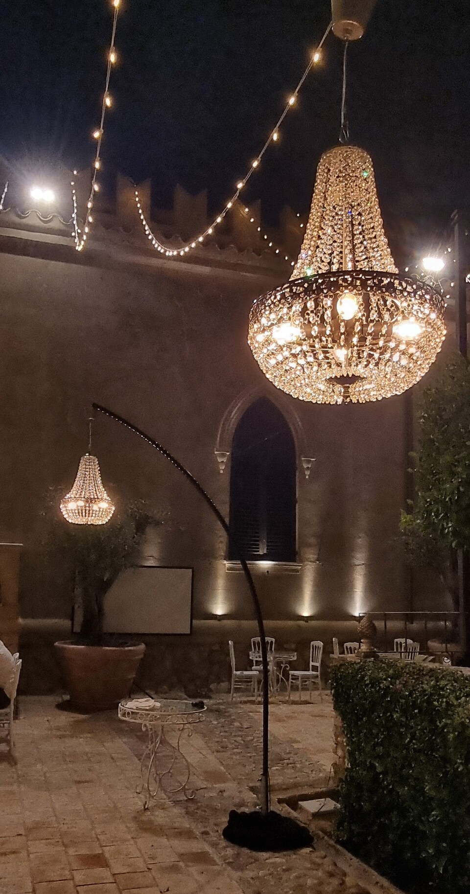 LAMPADARIO STILE MICRO IMPERO ANNI 20 Luminarie Matrimonio