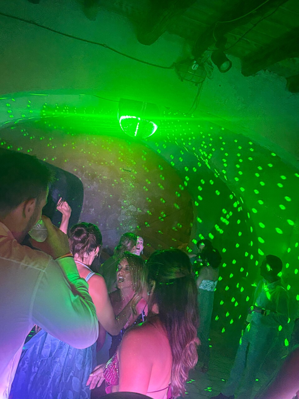 SERVICE PALLA SPECCHIATA DISCO BALL ANNI 80 Luminarie Matrimonio