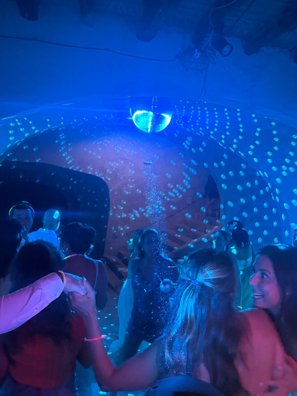 SERVICE PALLA SPECCHIATA DISCO BALL ANNI 80 Luminarie Matrimonio