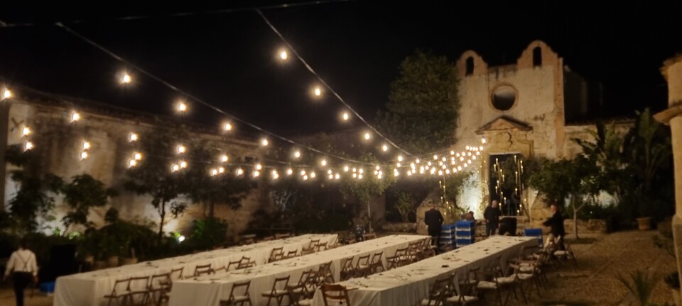 CIELO STELLATO LAMPADE VINTAGE Luminarie Matrimonio