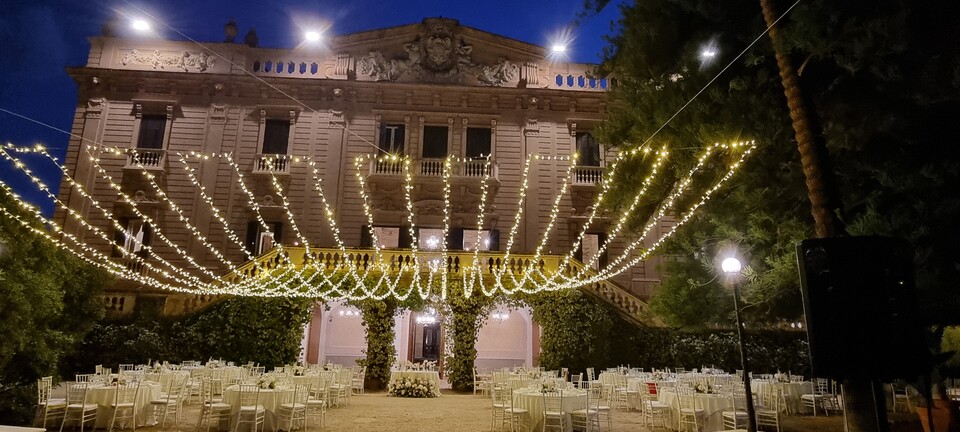 CIELO STELLATO MICROLUCI Luminarie Matrimonio