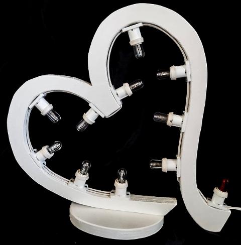 CUORE con Scia Luminare D'Arredo