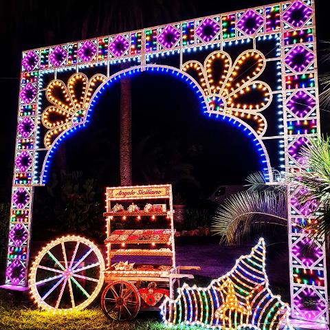 COLONNA ROMBI Luminarie D'Arredo