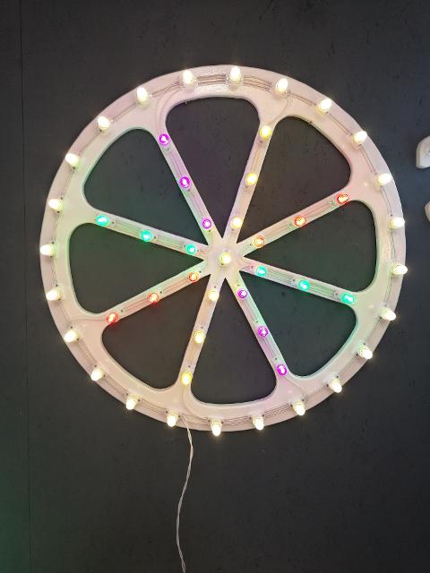 A ROTA I CARRETTU Minzana Luminarie D'Arredo