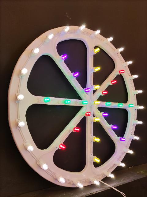 A ROTA I CARRETTU Minzana Luminarie D'Arredo