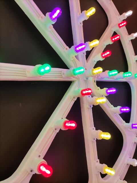 A ROTA I CARRETTU Minzana Luminarie D'Arredo