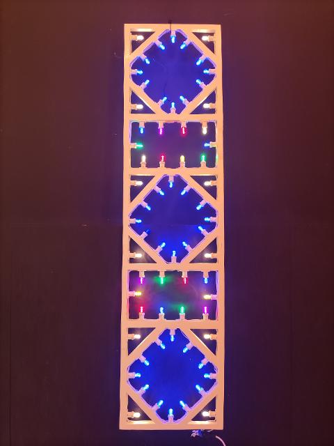 COLONNA ROMBI Luminarie D'Arredo