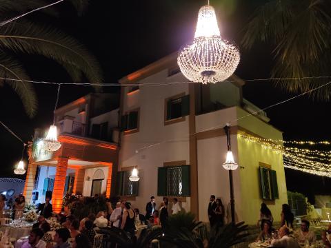 LAMPADARIO STILE MICRO IMPERO ANNI 20 Luminarie Matrimonio