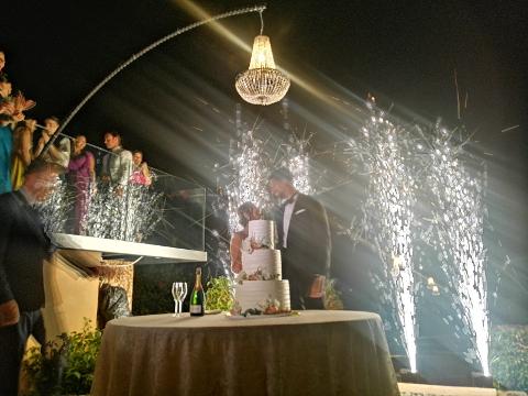 LAMPADARIO STILE MICRO IMPERO ANNI 20 Luminarie Matrimonio