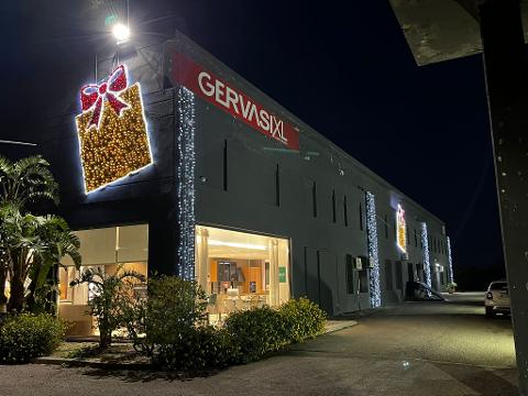 PACCO REGALO 2D Luminarie Natalizie Generico