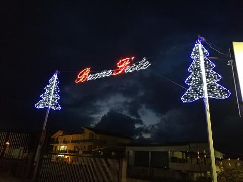 ALBERO ABETE Luminarie Natalizie per Strade