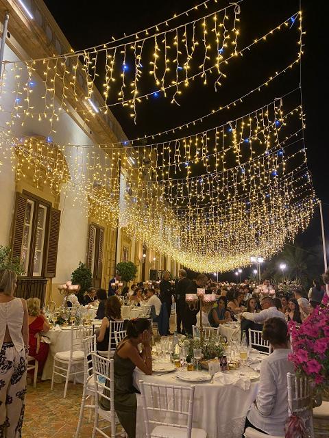 TETTO LUCI CIELO STELLATO ICE LIGHT Luminarie Matrimonio