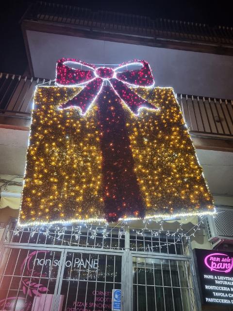 PACCO REGALO FLAT 2D Luminarie Natalizie Generico