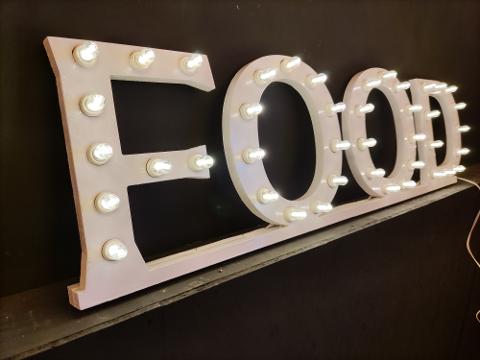 SCRITTE MOD.RELAX PERSONALIZZATE Luminarie d'arredo Scritte Luminose