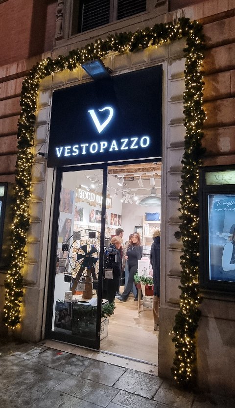 GHIRLANDE VERDI CON LUCI ADDOBBI VARI Luminarie Natalizie per Piazze