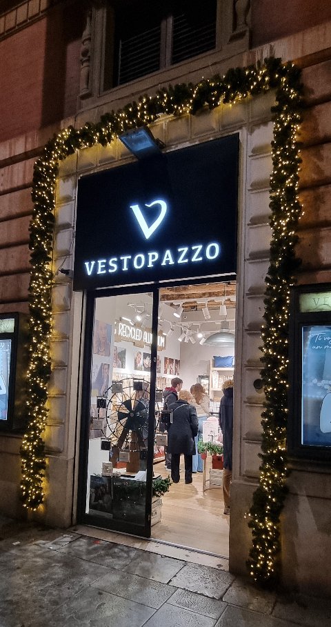 GHIRLANDE VERDI CON LUCI ADDOBBI VARI Luminarie Natalizie per Piazze