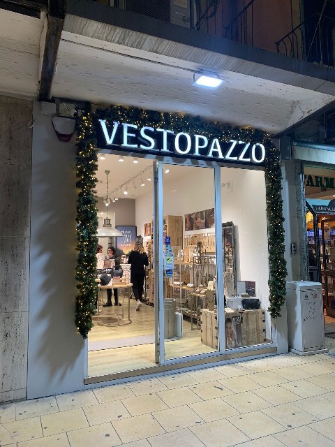 GHIRLANDE VERDI CON LUCI ADDOBBI VARI Luminarie Natalizie per Piazze