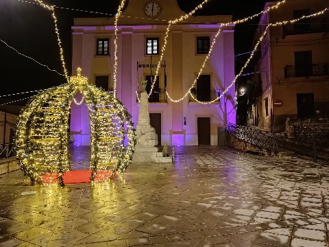 PALLA 3D a 6 Ingressi Luminarie Natalizie per Piazze