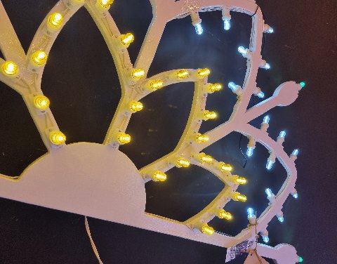 MEZZO ROSONE BORGO Luminarie D'Arredo