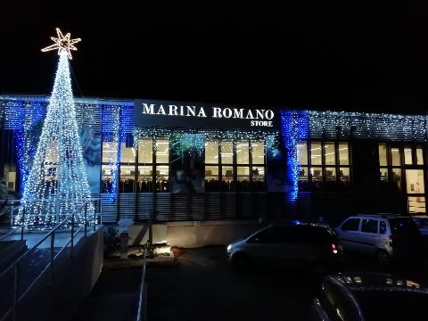 LUMINARIA COMPLETA ALBERO CLASSICO 6 Mt Luminarie Natalizie per Piazze