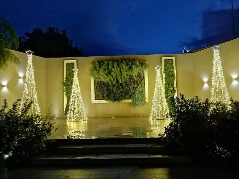 LUMINARIA COMPLETA TRIS ALBERI Luminarie Natalizie per Piazze