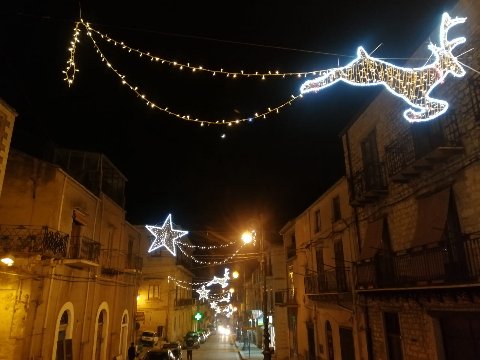 LUMINARIA COMPLETA RENNA SALTELLANTE Luminarie Natalizie per Strade