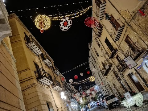 LUMINARIA COMPLETA GLOBO 80 Luminarie Natalizie per Strade
