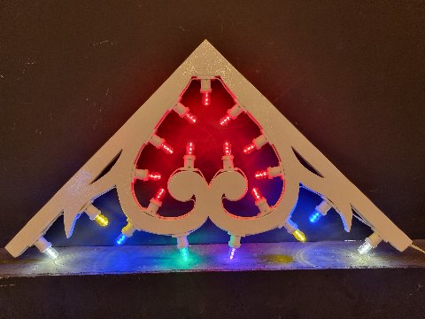 TELAIO LUMINARIA ANGOLO ARIA Telai Luminarie Telaio Luminaria D'Arredo