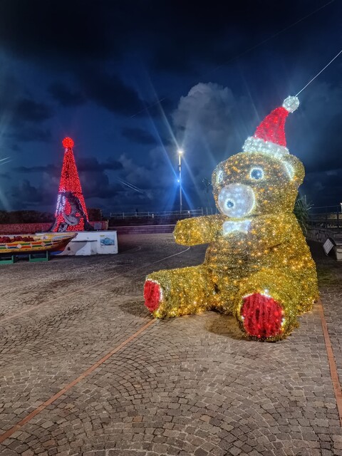 ORSO YOGHI 3D Luminarie Natalizie per Piazze