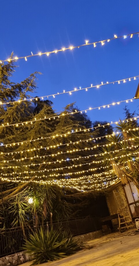 CIELO STELLATO MINILUCCIOLE Luminarie Natalizie per Strade