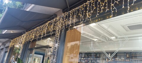 TENDINA ICE LIGHT Luminarie Natalizie per Strade