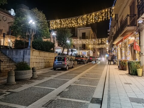 TENDINA ICE LIGHT Luminarie Natalizie per Strade