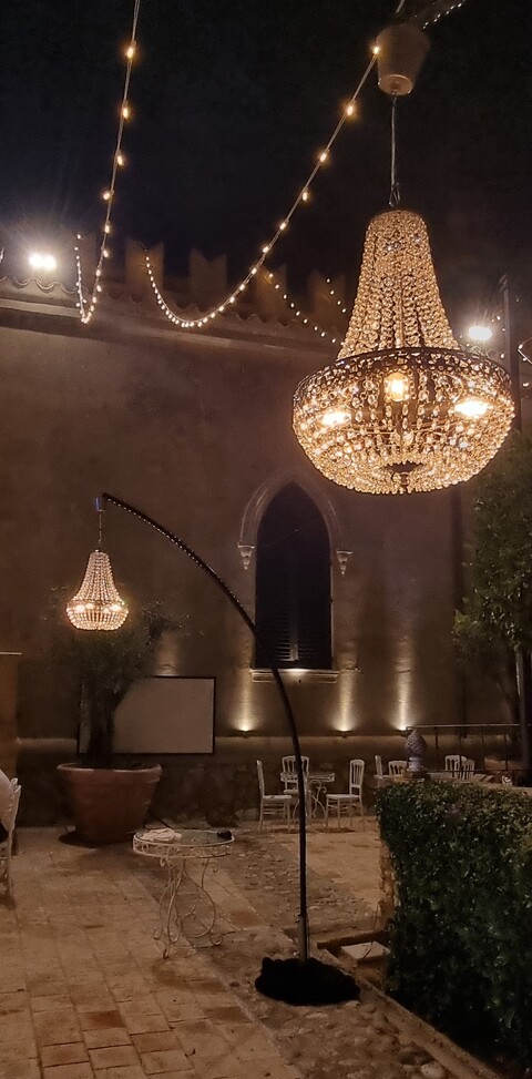 LAMPADARIO STILE MICRO IMPERO ANNI 20 Luminarie Matrimonio